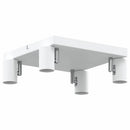 Loftsspot med spotlights Hvid 26,5 x 26 x 11,5 cm Metal