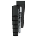 Loftsspot med spotlights Sort 73 x 6,5 x 11,5 cm Metal