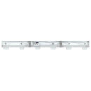 Loftsspot med spotlights Hvid 73 x 6,5 x 11,5 cm Metal