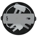 Loftsspot med spotlights Sort 6 x 6 x 16 cm Metal