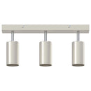 Loftsspot med spotlights Nikkel 38 x 6 x 16 cm Metal