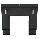 Loftsspot med spotlights Sort 26 x 26 x 16 cm Metal