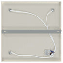 Loftsspot med spotlights Nikkel 26 x 26 x 16 cm Metal