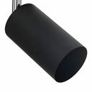 Loftsspot med spotlights Sort 73 x 6 x 16 cm Metal