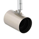 Loftsspot med spotlights Nikkel 73 x 6 x 16 cm Metal