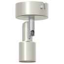 Loftsspot med spotlights Nikkel 8 x 8 x 10,5 cm Stål