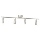 Loftsspot med spotlights Nikkel 70 x 9 x 12,5 cm Stål