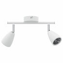 Loftsspot med spotlights Hvid 25.5 x 8 x 16 cm Metal