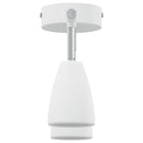 Loftsspot med spotlights Hvid 25.5 x 8 x 16 cm Metal
