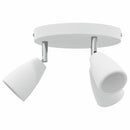 Loftsspot med spotlights Hvid 19 x 19 x 14,5 cm Metal