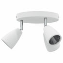 Loftsspot med spotlights Hvid 19 x 19 x 14,5 cm Metal
