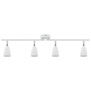 Loftsspot med spotlights Hvid 70 x 12,5 x 10,5 cm Metal
