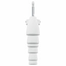 Loftsspot med spotlights Hvid 176,5 x 12,5 x 13,5 cm Metal