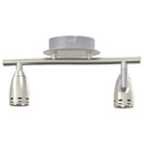 Loftsspot med spotlights Nikkel 27 x 10 x 12 cm Metal