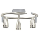 Loftsspot med spotlights Nikkel 24 x 22 x 12,5 cm Metal