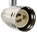 Loftsspot med spotlights Nikkel 61 x 10 x 12,5 cm Metal