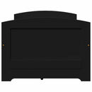 daybed med 5 skuffer uden madras IRUN sort 90x200 cm