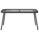 Sofabord Sort 90 x 45 x 43 cm polyrattan