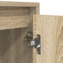 tv-bord 188,5x41x50 cm konstrueret træ sonoma-eg