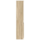 højskab 50x35x180 cm konstrueret træ sonoma-eg
