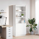 højskab 70x35x180 cm konstrueret træ hvid
