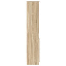 højskab 70x35x180 cm konstrueret træ sonoma-eg