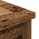 højskab 70x35x180 cm konstrueret træ gammelt træ-look