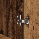 højskab 70x35x180 cm konstrueret træ gammelt træ-look