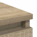 skænk 80x35x99 cm konstrueret træ sonoma-eg