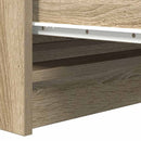 skænk 80x35x99 cm konstrueret træ sonoma-eg