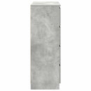 skænk 80x35x99 cm konstrueret træ betongrå
