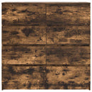 skænk 100x35x99 cm konstrueret træ røget egetræsfarve