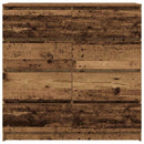 skænk 100x35x99 cm konstrueret træ antikt træ