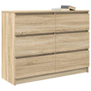 skænk 100x35x76 cm konstrueret træ sonoma-eg