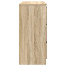 skænk 100x35x76 cm konstrueret træ sonoma-eg