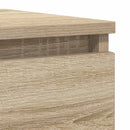 skænk 100x35x76 cm konstrueret træ sonoma-eg