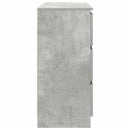 skænk 100x35x76 cm konstrueret træ betongrå