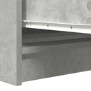 skænk 100x35x76 cm konstrueret træ betongrå