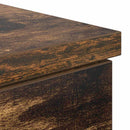 Bord Røget eg Konstrueret træ 140 x 49 x 76 cm