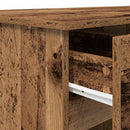 Bord med skuffe Gammelt træ 140 x 49 x 76 cm Konstrueret træ