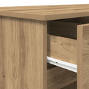 Bord med skuffe artisan eg 140 x 49 x 76 cm Konstrueret træ