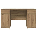 Bord med skuffe artisan eg 140 x 49 x 76 cm Konstrueret træ