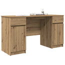 Bord med skuffe artisan eg 140 x 49 x 76 cm Konstrueret træ