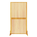 Privatlivsskærm Brun 79,5 x 50 x 150 cm Massivt Akacietræ