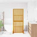 Privacy Screen indendørs/udendørs 180,5 cm massivt akacietræ