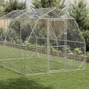 hønsegård 2,5x4x2,25 m galvaniseret stål