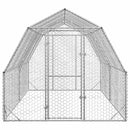 hønsegård 2,5x4x2,25 m galvaniseret stål