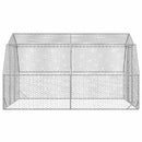hønsegård 2,5x4x2,25 m galvaniseret stål