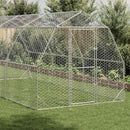 hønsegård 2,5x6x2,25 m galvaniseret stål