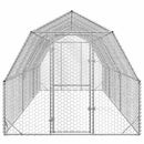 hønsegård 2,5x6x2,25 m galvaniseret stål